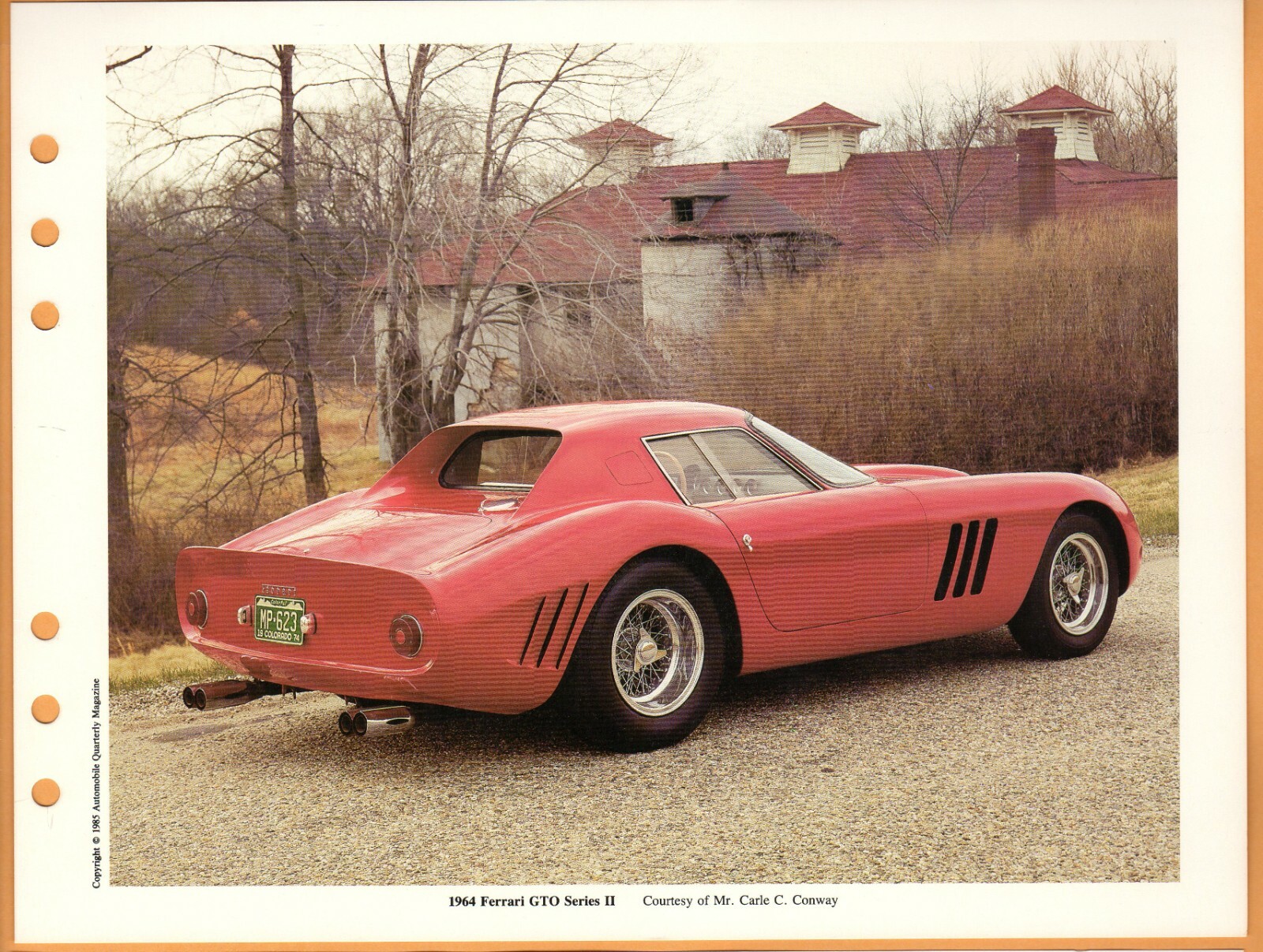 【洋書】Ferrari GTO art&car edition 洋書】Ferrari GTO art&car edition 1/18 BBR 1964 Ferrari 250