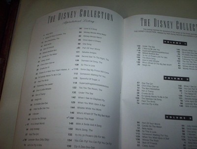 The Disney Collection from Movies & Movie Fun Piano Pocahontas 3 Music Book Lot