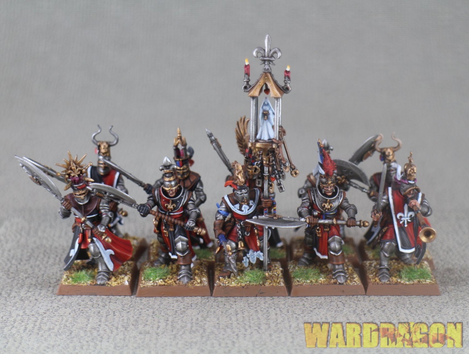 The Old World WDS painted Kingdom Of Bretonnia KNIGHTS OF