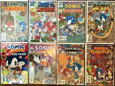 SONIC the hedgehog コミック　海外版（希少）8冊セット $_1.JPG?set_id=8800005007