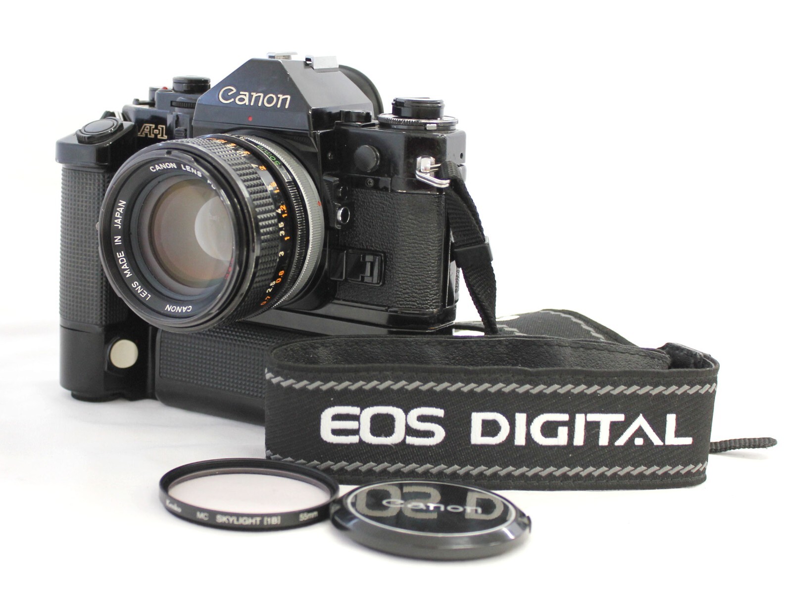 【美品】キヤノン A-1 モータードライブ FD 50mm F1.4 S.S.C 美品】キヤノン A-1 モータードライブ FD 50mm F1.4 S.S.C 美品