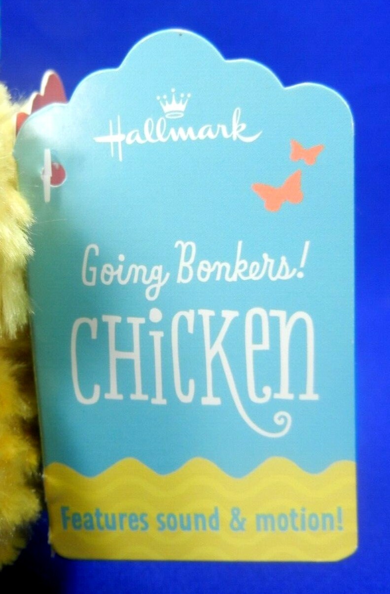 Hallmark Going Bonkers Chicken Sound & Motion 