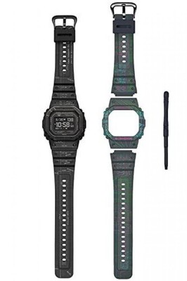 Pre-owned Casio G-shock Dw-h5600ex-1jr G-squad Bluetooth Smartwatch Men Watch