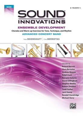 Alfred Sound Innovations Concert Band Ensemble Development Advanced Trumpet 3