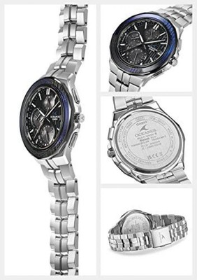 Pre-owned Casio Oceanus Ocw-s5000mb-1ajf Manta Makibokeshi Takimon Limited Men Watch