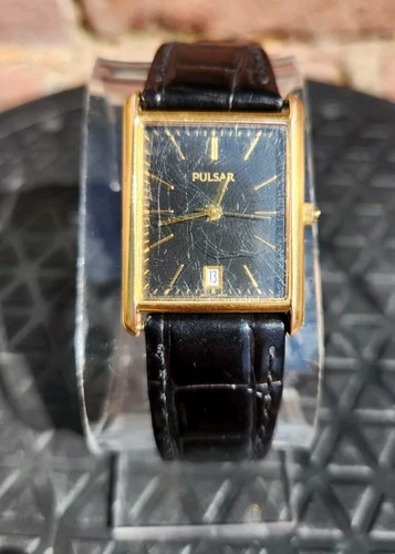 PULSAR（by SEIKO） Pulsar Watch By Seiko Gold Color Men's Watch | eBay