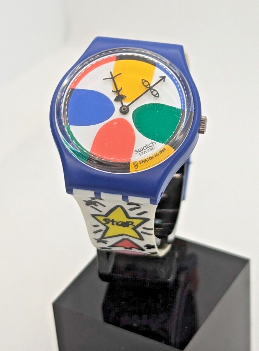 1992 Vintage Swatch Original Gent Star Edition | eBay