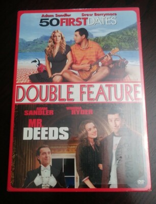 50 First Dates/Mr. Deeds 2-Pack (DVD, 2005 2-Disc Set) Adam Sandler NEW FastShip