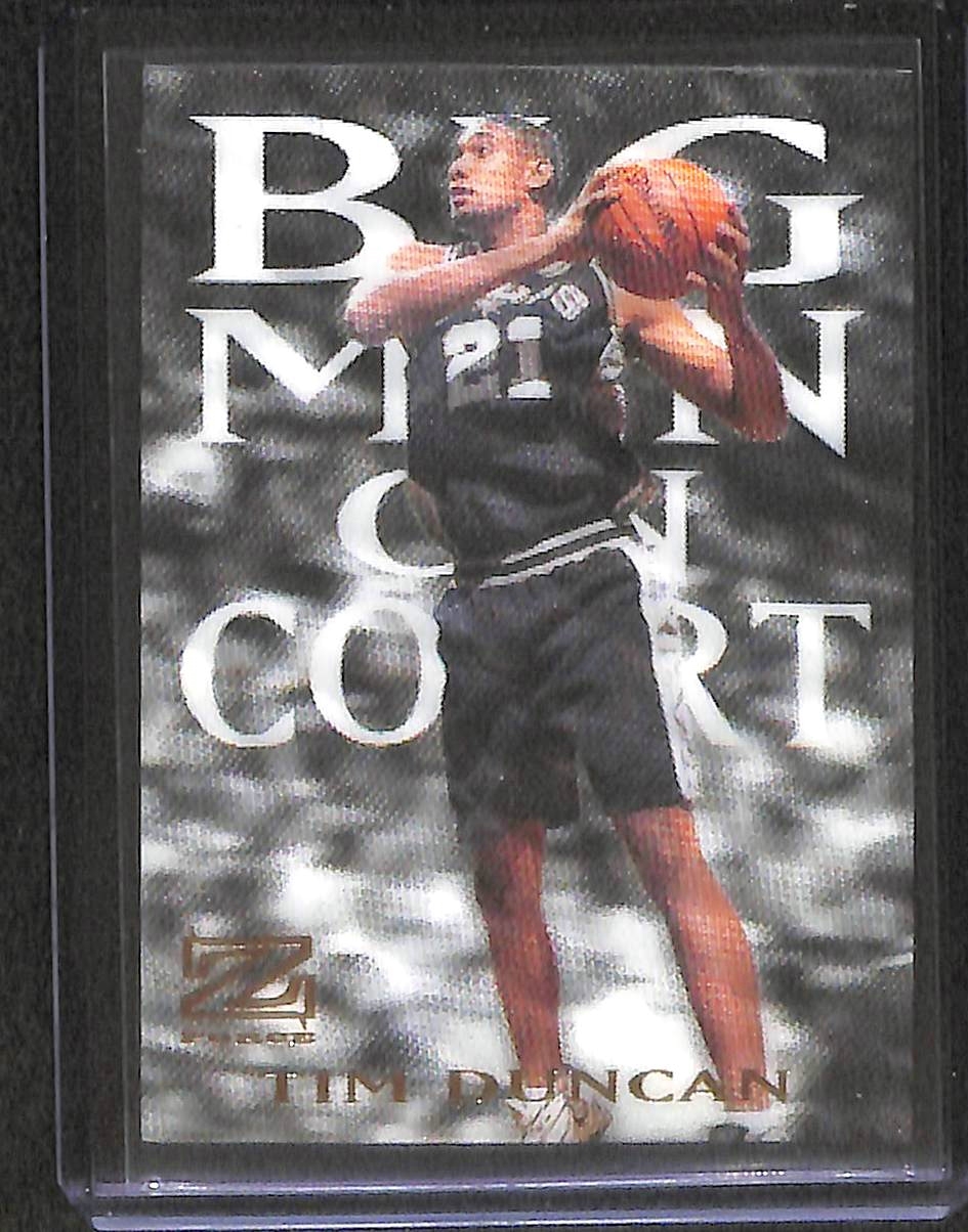 1997-98 Skybox Z Force Big Man on Court #4 Tim Duncan | eBay