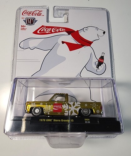 M2マシーン　シボレー　C-1500　コカ・コーラ　クリスマス M2 MACHINES 2024 CHRISTMAS 1993 CHEVROLET SILVERADO 1500 4X4