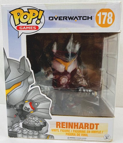 ファンコ POP OVERWATCH ラインハルト Amazon.com: Funko POP Games: Overwatch Reinhardt Toy Figures