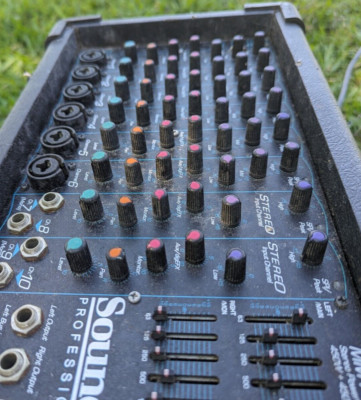 Sound Tech Mega Mix MM10SD Parts Knobs Only