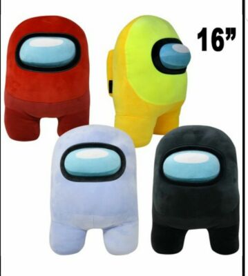 16'' Toikido Among Us Official Premium Soft Plush Toy NWT Licensed Pick Color