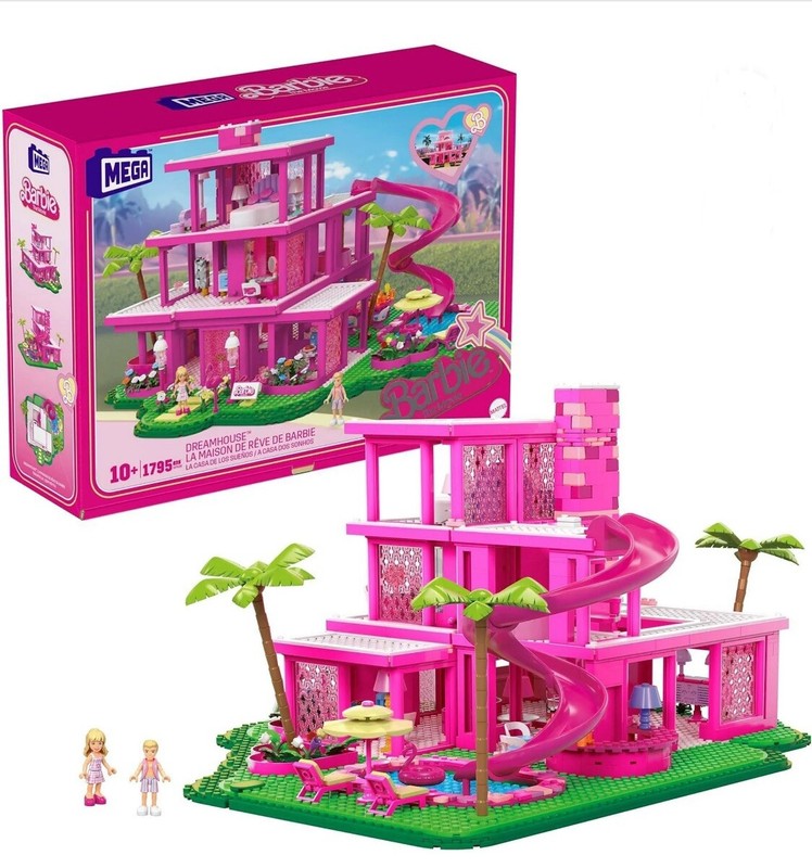 New Girls MEGA Barbie The Movie DreamHouse Building Lego Kit