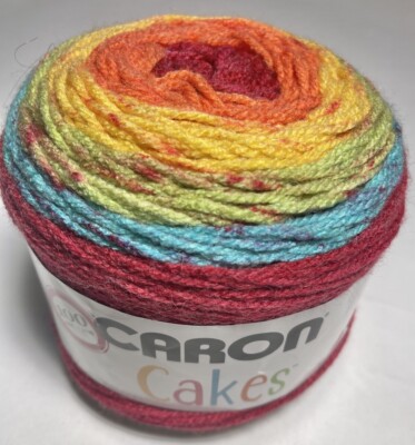 YARNSPIRATION CARON CAKES 1-PK.RAINBOW SPRINKLES.I Combine Shipping, See Details