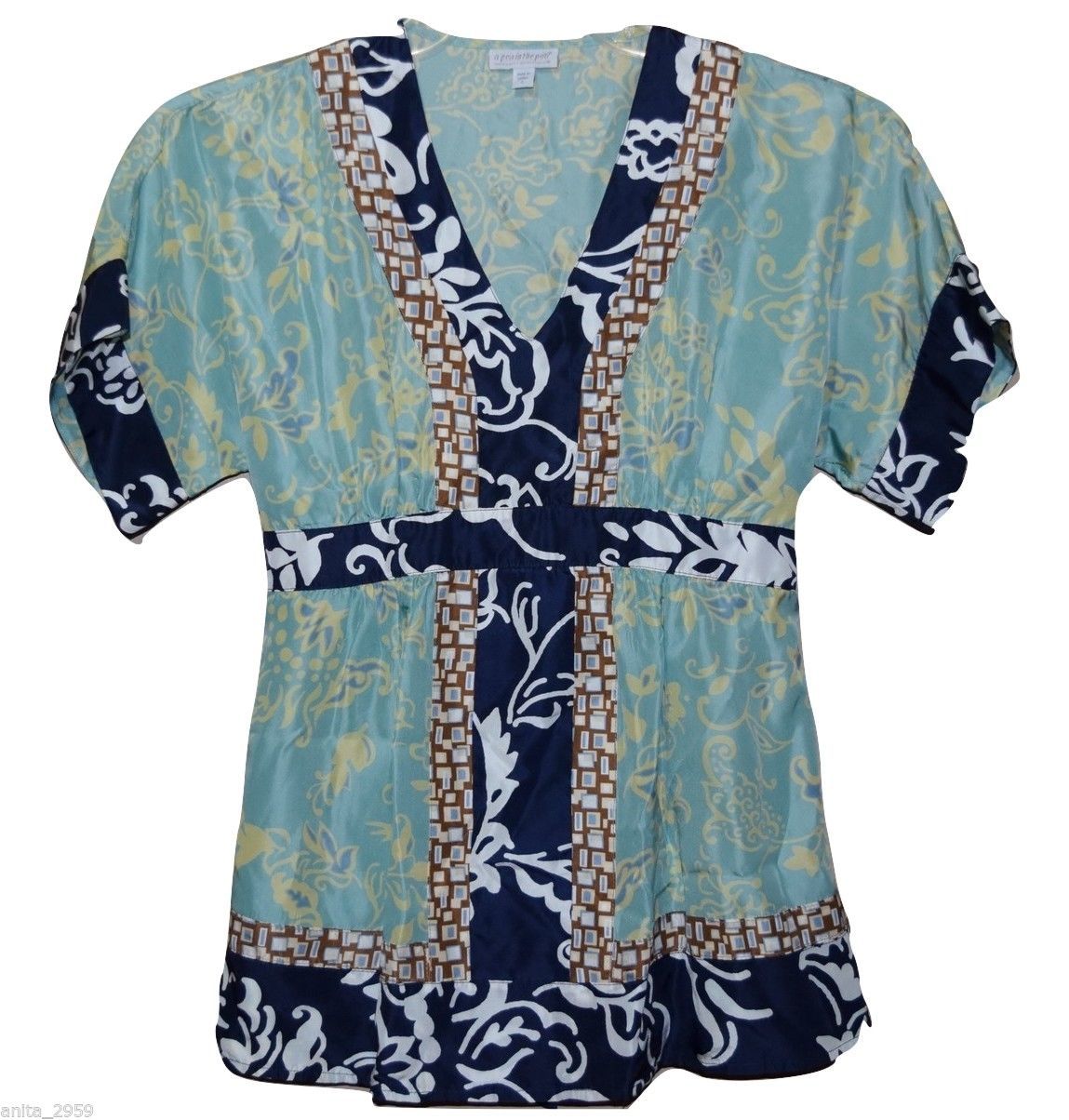 A Pea in the Pod 100% Seda Ropa para De mujer