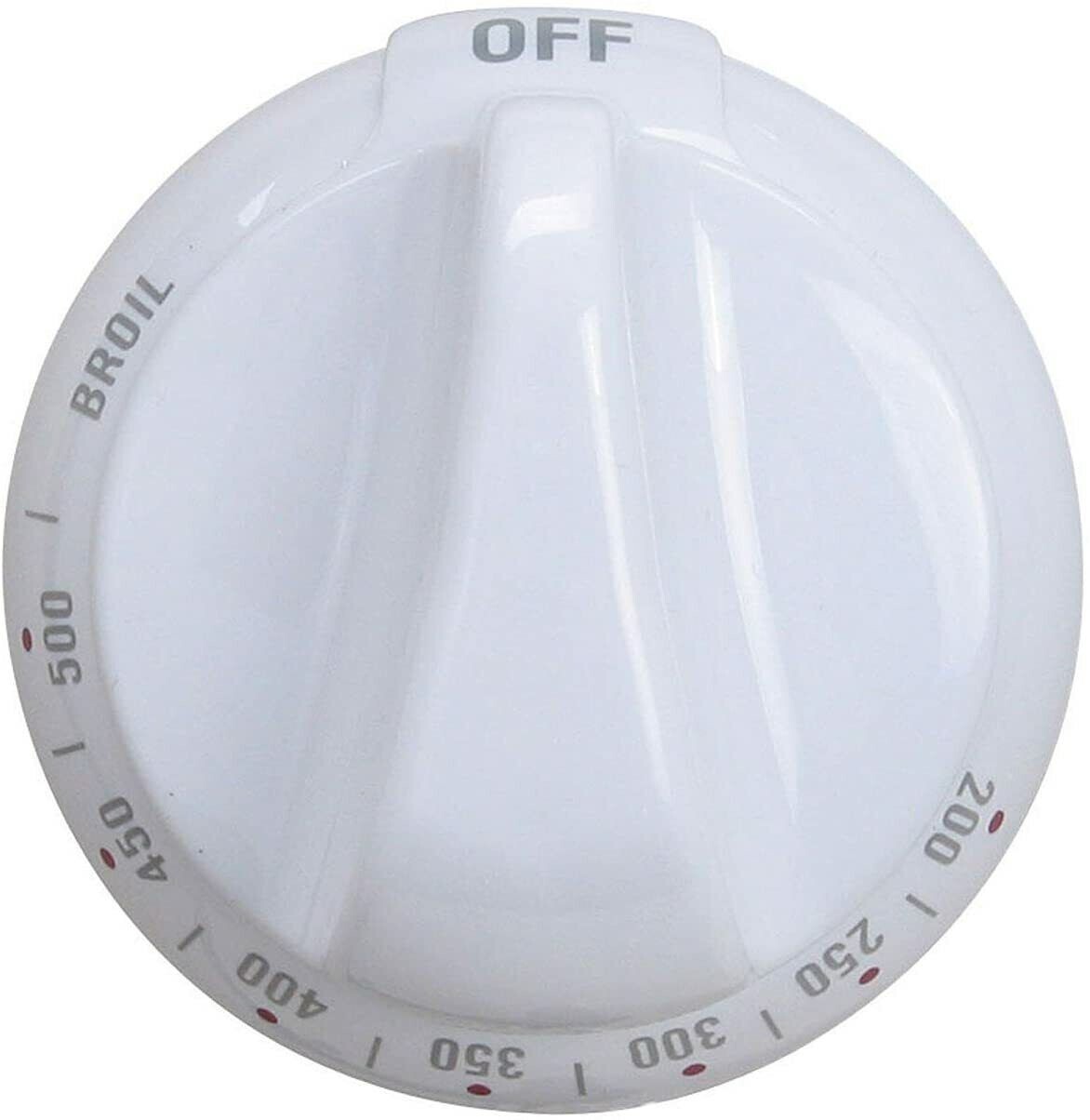 White Oven Range Thermostat Knob Fits GE Hotpoint WB03K10036 White Oven Range Thermostat Knob Fits GE Hotpoint WB03K10036
