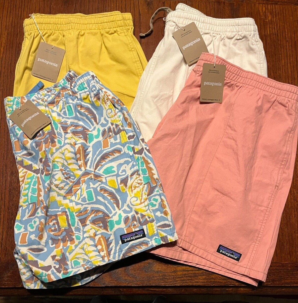 Patagonia Women's Funhoggers Cotton Shorts, Inseam 4 Patagonia Women's Funhoggers Cotton Shorts, Inseam 4
