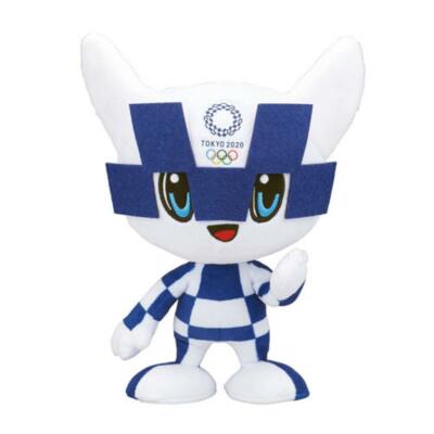 東京olympic 2020 Alibaba 人形5pcs Tokyo 2020 Olympic Posing Plush Mascot Miraitowa Official