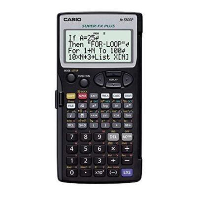Casio FX-5800P-N 10 Digits Program Function Calculator 407 Japan New
