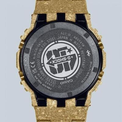 Pre-owned Casio G-shock Gmw-b5000pg-9jr 40th Anniversary Recrystallized Limited Men Watch