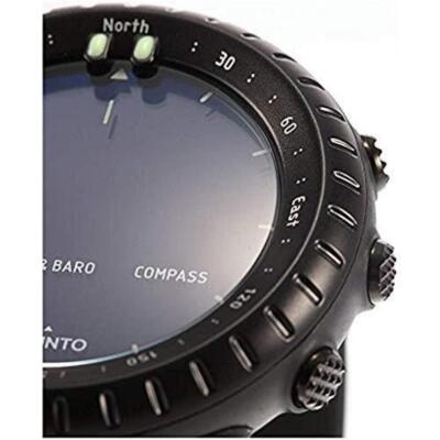 Pre-owned Suunto Core All Black Outdoor Watch With Altimeter Barometer Compass Ss014279010