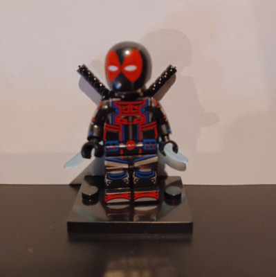 Genuine LEGO minifigures, CUSTOM PRINTED Deadpool