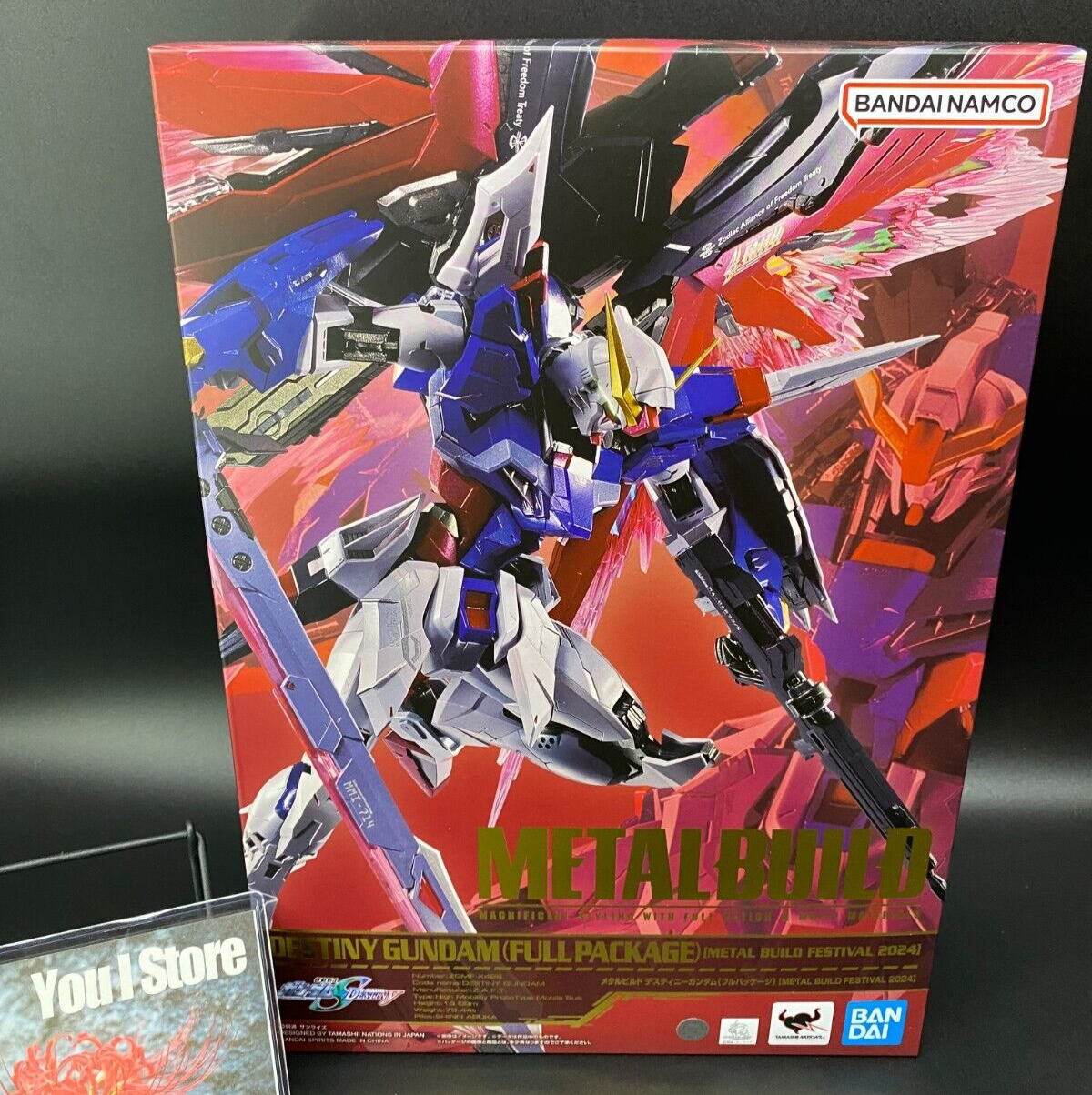 コミック・アニメ BANDAI L BUILD DESTINY GUNDAM 2024 METAL BUILD Destiny Gundam (Full Package) METAL BUILD
