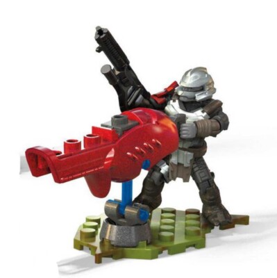 2020 MEGA CONSTRUX HALO INFINITE GRN03 BRUTE WARRIOR Loose 2.25 Micro Figure NEW