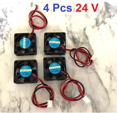 4 Pcs 5V 12V 24V 30mm Cooling Computer Fan 3010 30x30x10mm DC 3D Printer 2-Pin