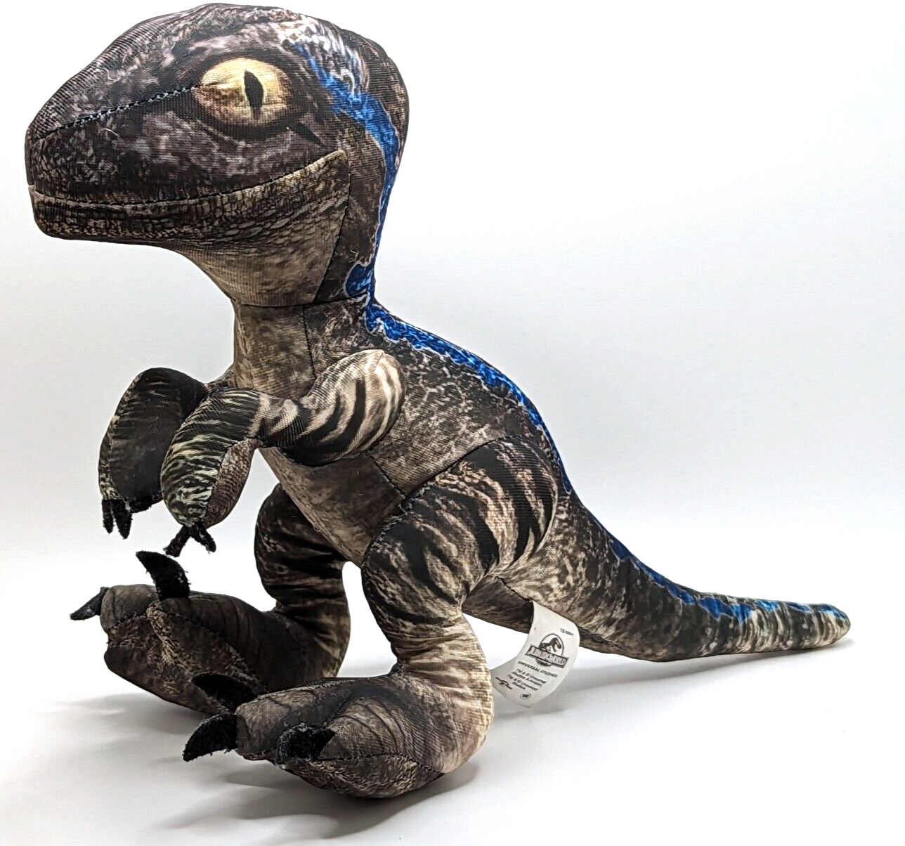 Jurassic World Blue the Velociraptor Raptor Plush Stuffed Animal Dinosaur Toy