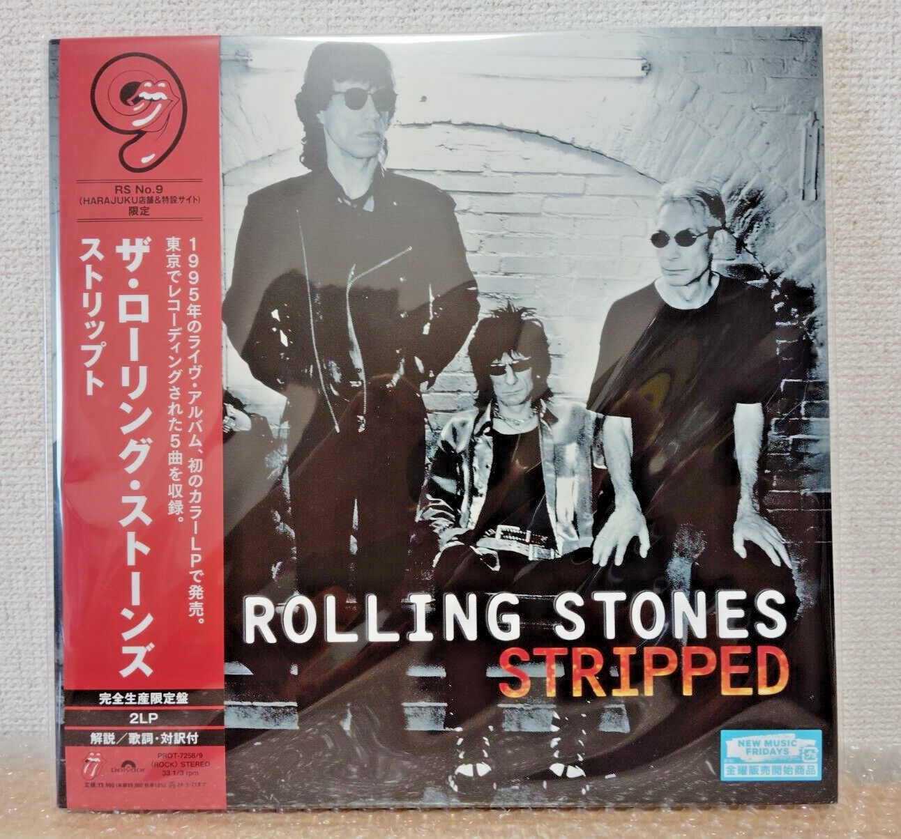 ローリングストーンズ/stripped二枚組LP Rolling Stones Stripped | eBay
