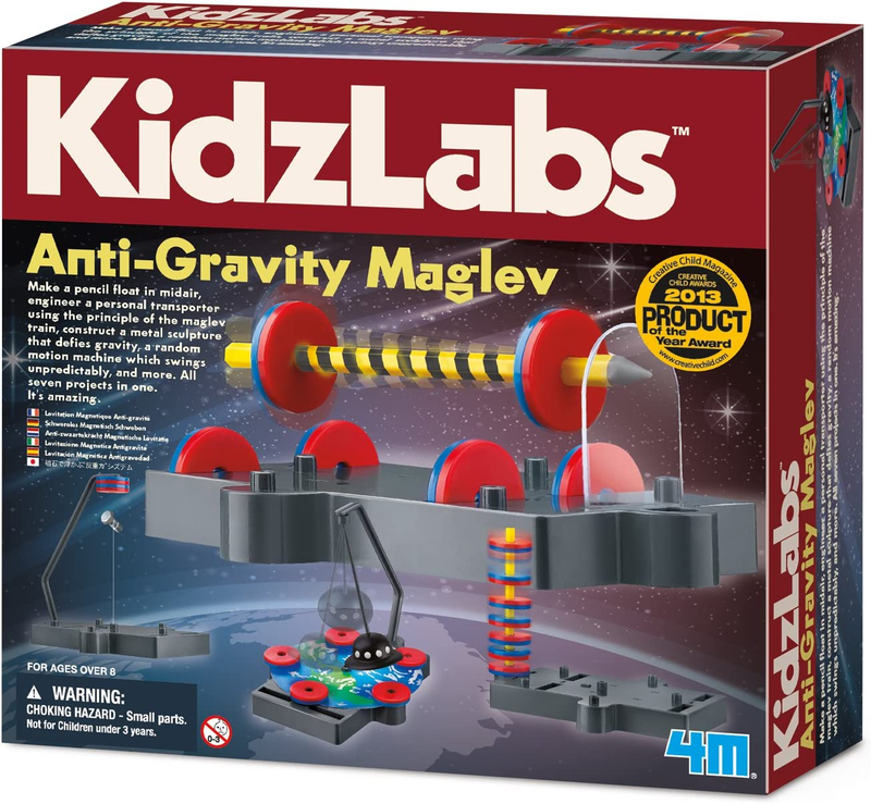 Kidzlabs Anti Gravity Magnetic Levitation Science Kit for Kids & Teens