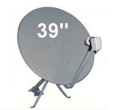 39 Inch KU SATELLITE DISH ANTENNA For FTA LINEAR lnb 36 X 39 For 97 95 GALAXY 19