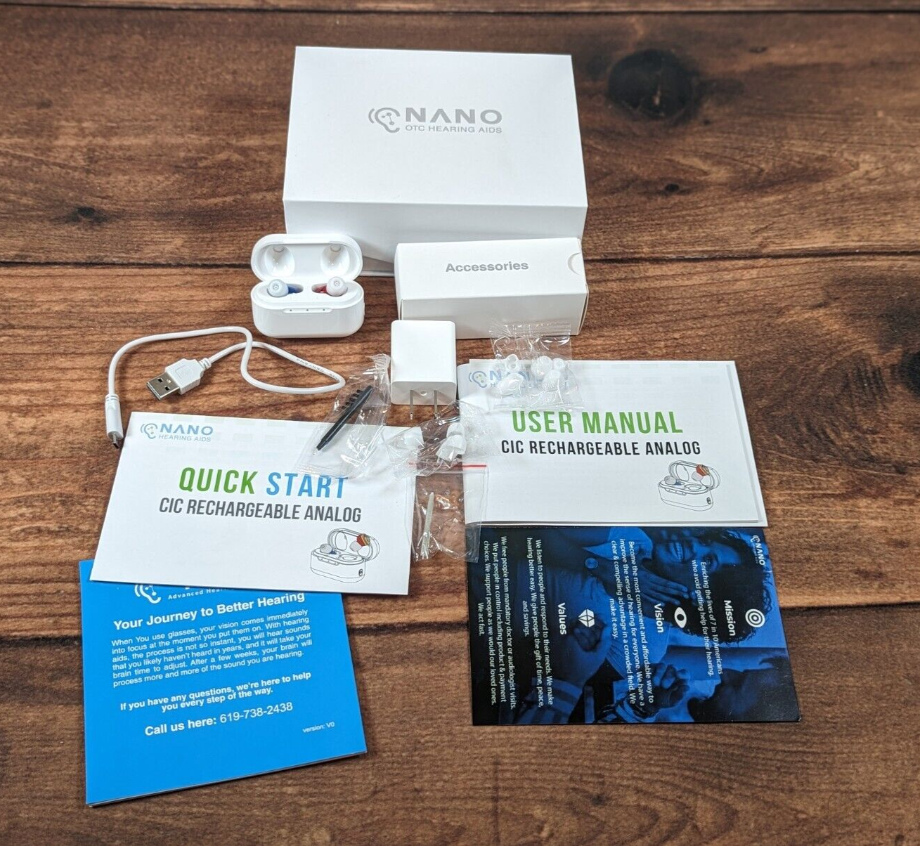 Completely In Canal Manual & Accessories