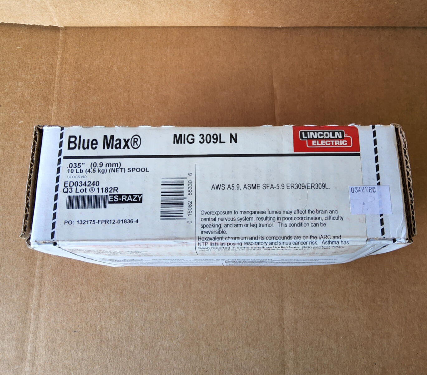 Stainless Steel MIG Welding Wire ER309L ER309 309L N .035" Spool Roll, 10 Lbs