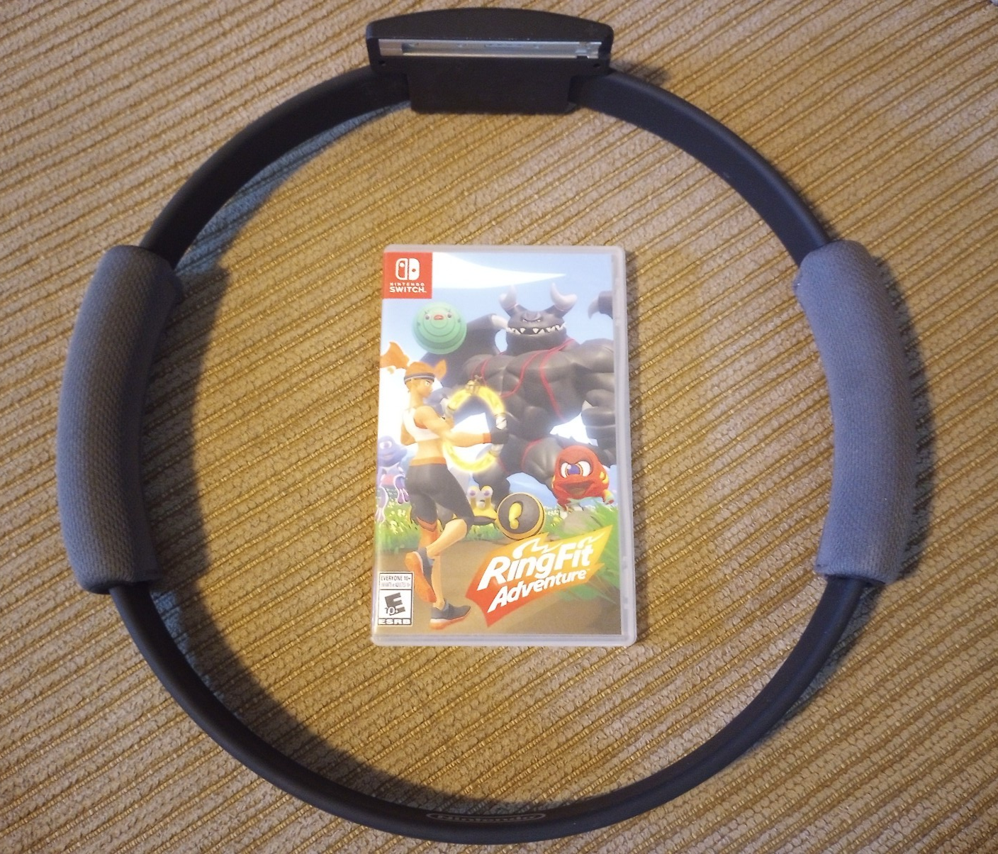 Nintendo Switch Ring Fit Adventure Game + Ring | NO Leg