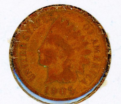 1905 INDIAN HEAD CENT - AVERAGE CONDITION AS SHOWN - FREE SHIPPING