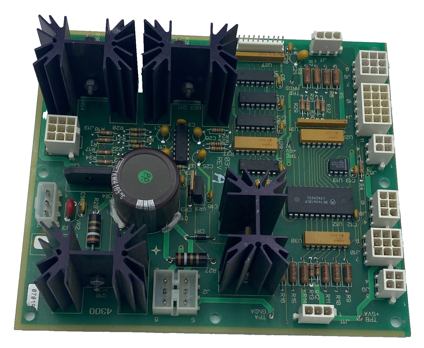 SHIBAURA Circuit Board H1503891 保証付き YORK CHILLER CIRCUIT BOARD 031-01788 REV A EXPANSION PCB