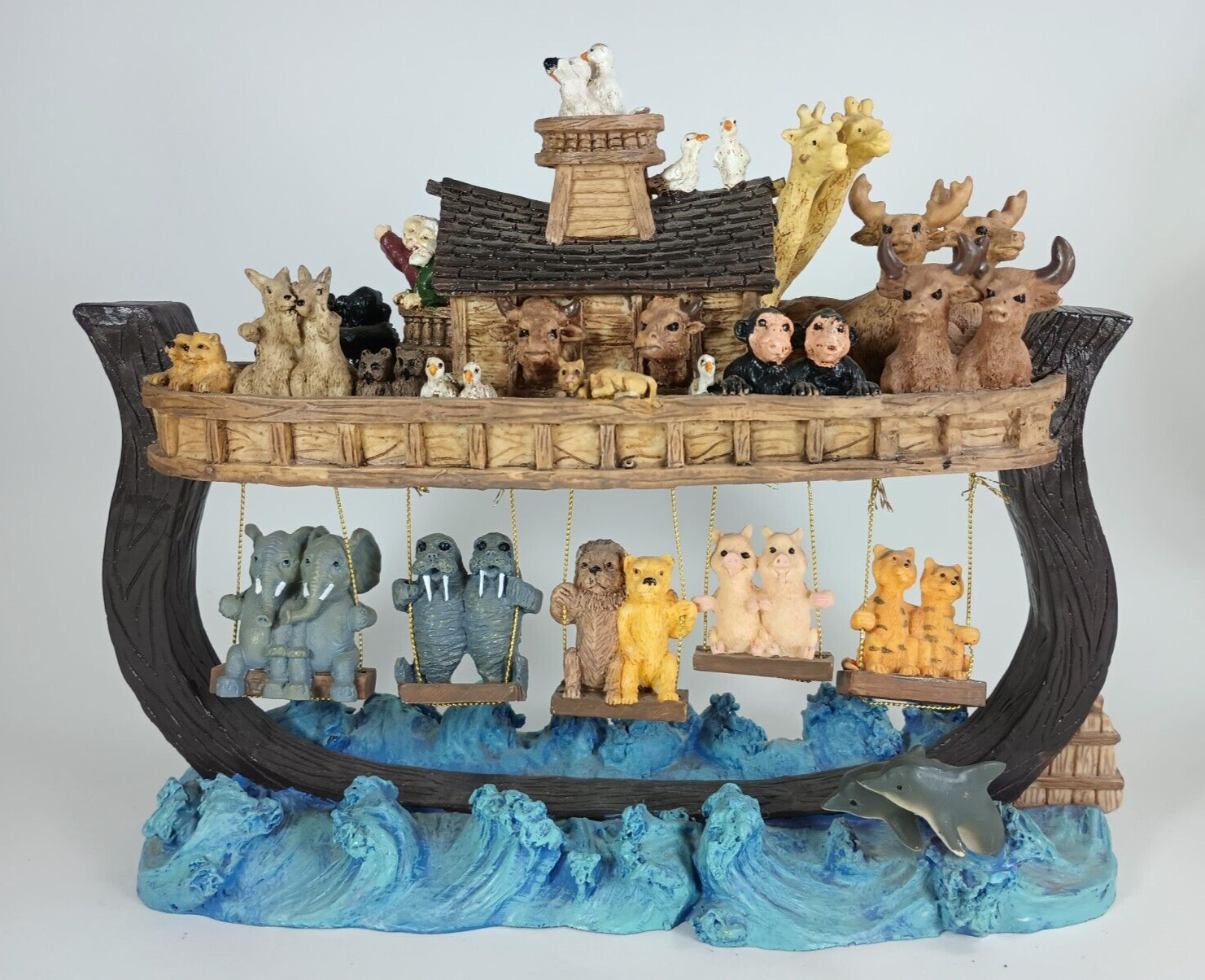 Noahs Ark Animal Swing Ceramic Figure. | eBay
