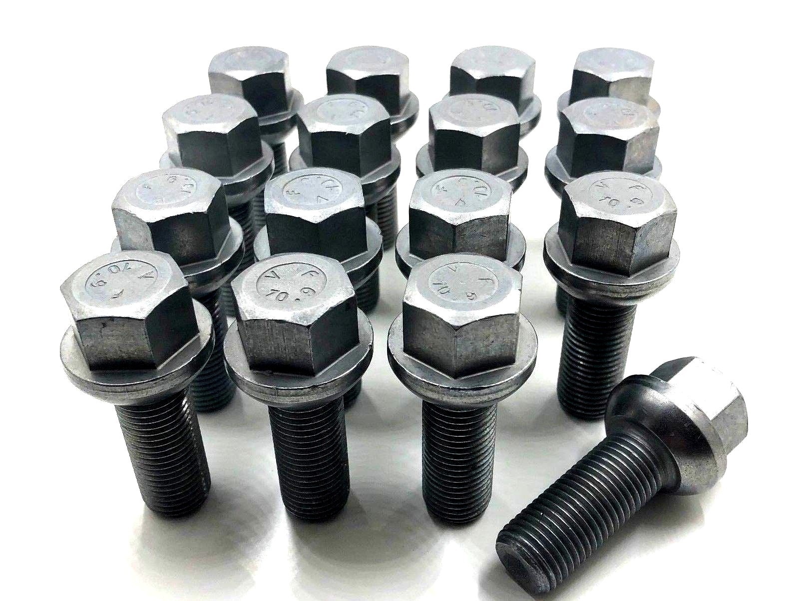 16 x ALLOY WHEEL BOLTS VW TRANSPORTER T4 T5 T6 M14 X 1.5 LUG NUTS STUDS (86) eBay