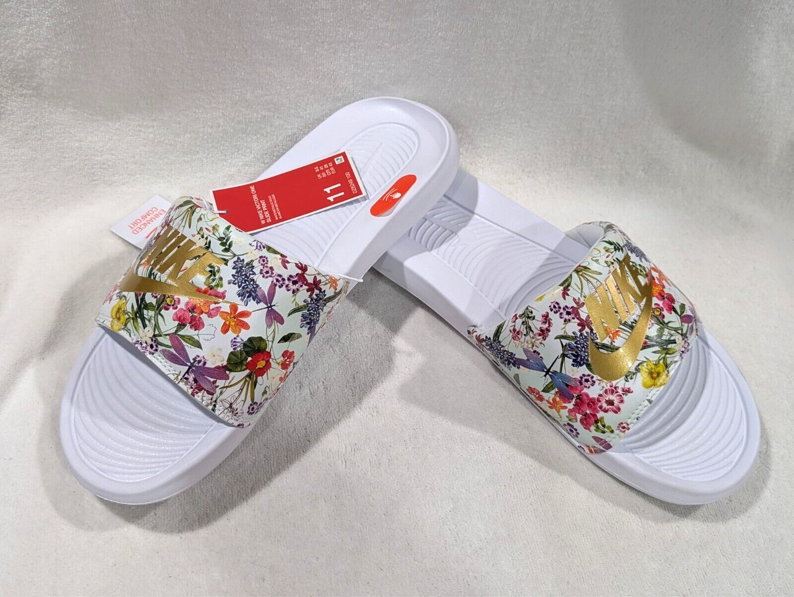 nike sandals butterfly