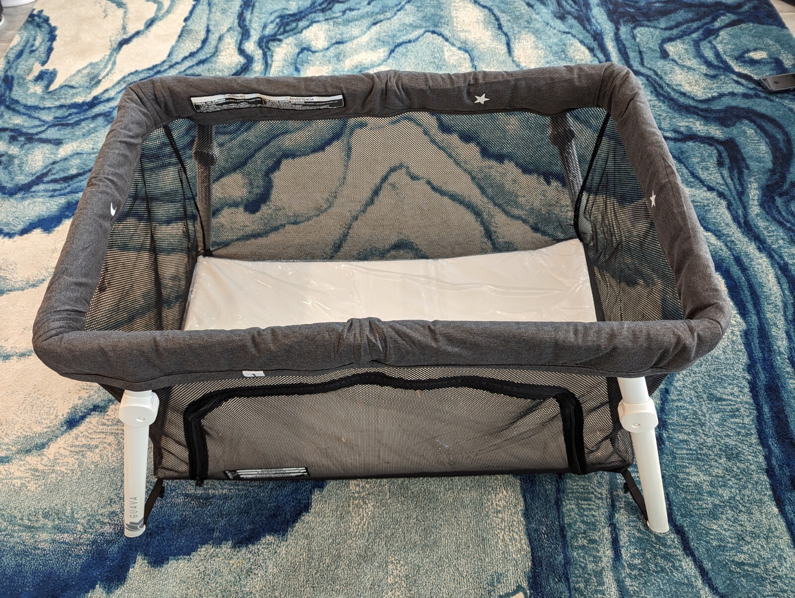 Guava Lotus Travel Crib Lightweight Portable Backpack - (Baby Safe)