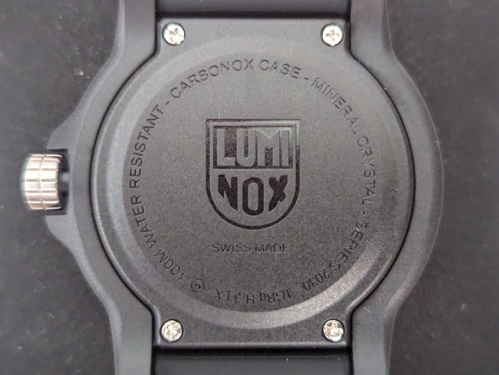 Pre-owned Luminox Manta Ray Men's Military Black Dial Swiss Watch X2.2045