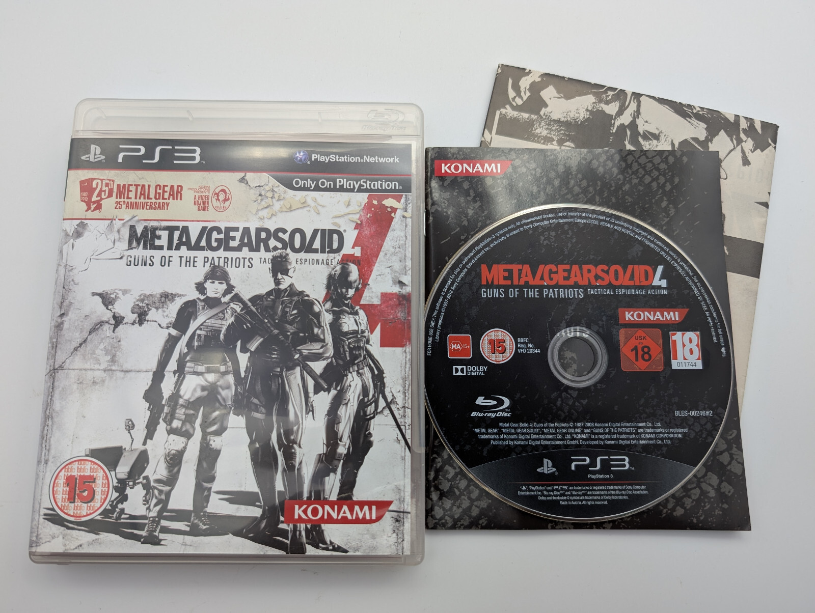 メタルギアソリッド★25周年ANNIVERSARY2500限定品 レアMETALGEARSOLID 25th ANNIVERSARY2500限定品