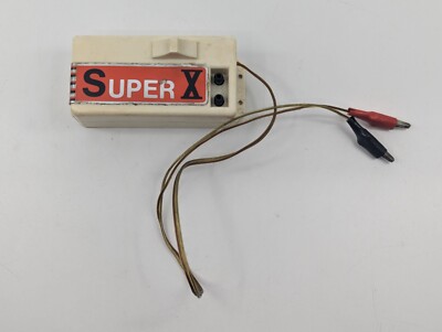 Vtg Sonic-Tronics SUPER X Electric Glow Fuel (ONLY) Pump Model #1250  7.5V-12V
