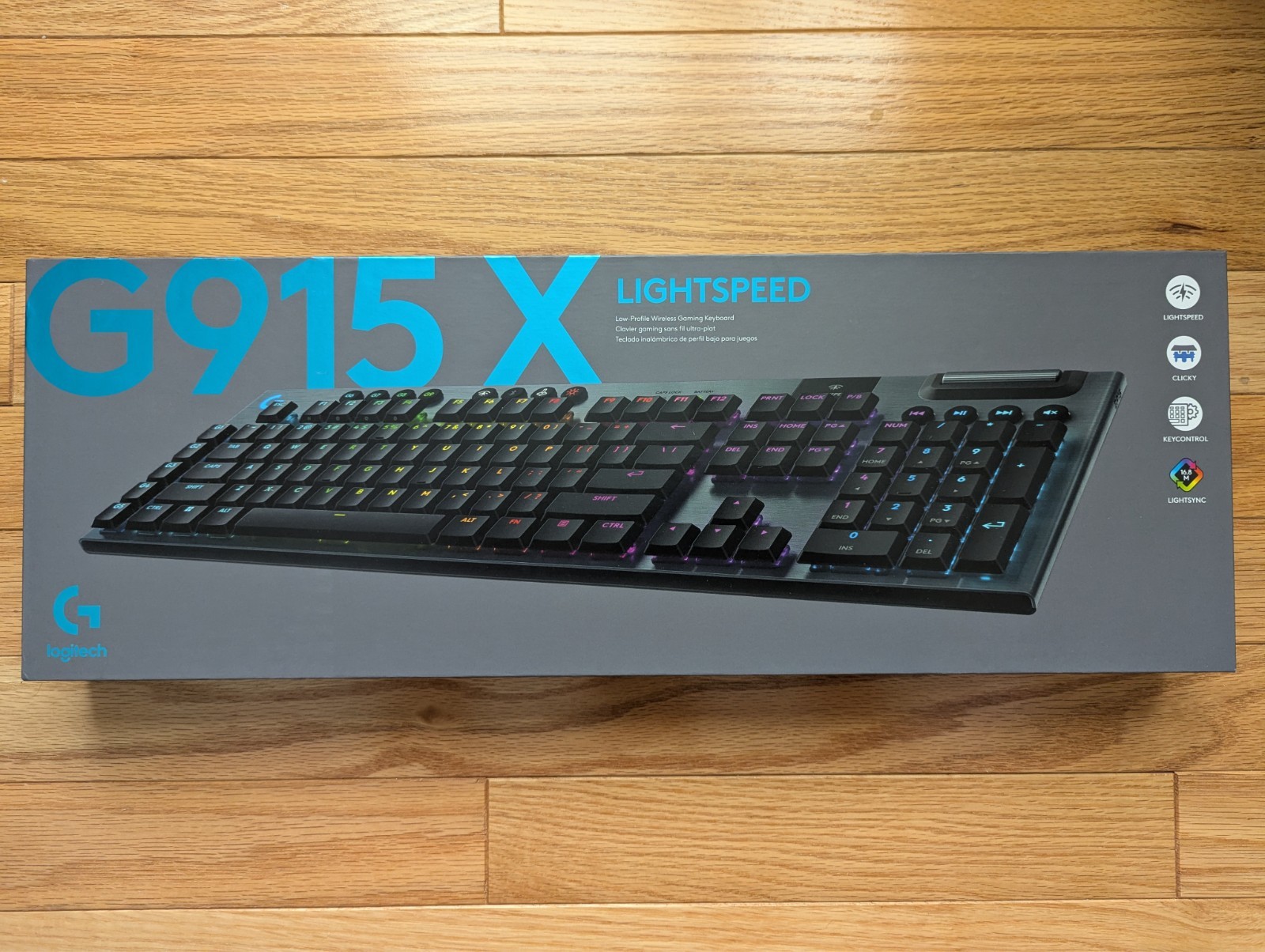 Logicool - Logicool / Logitech G915 Clicky US　中古品 Logicool G915 X LIGHTSPEED ゲーミングキーボード - メルカリ