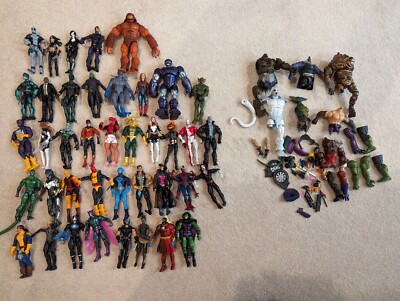 Marvel Legends Huge Lot of 40- 2 Build A Figures Sasquatch+Kree Sentry+Lot BAF