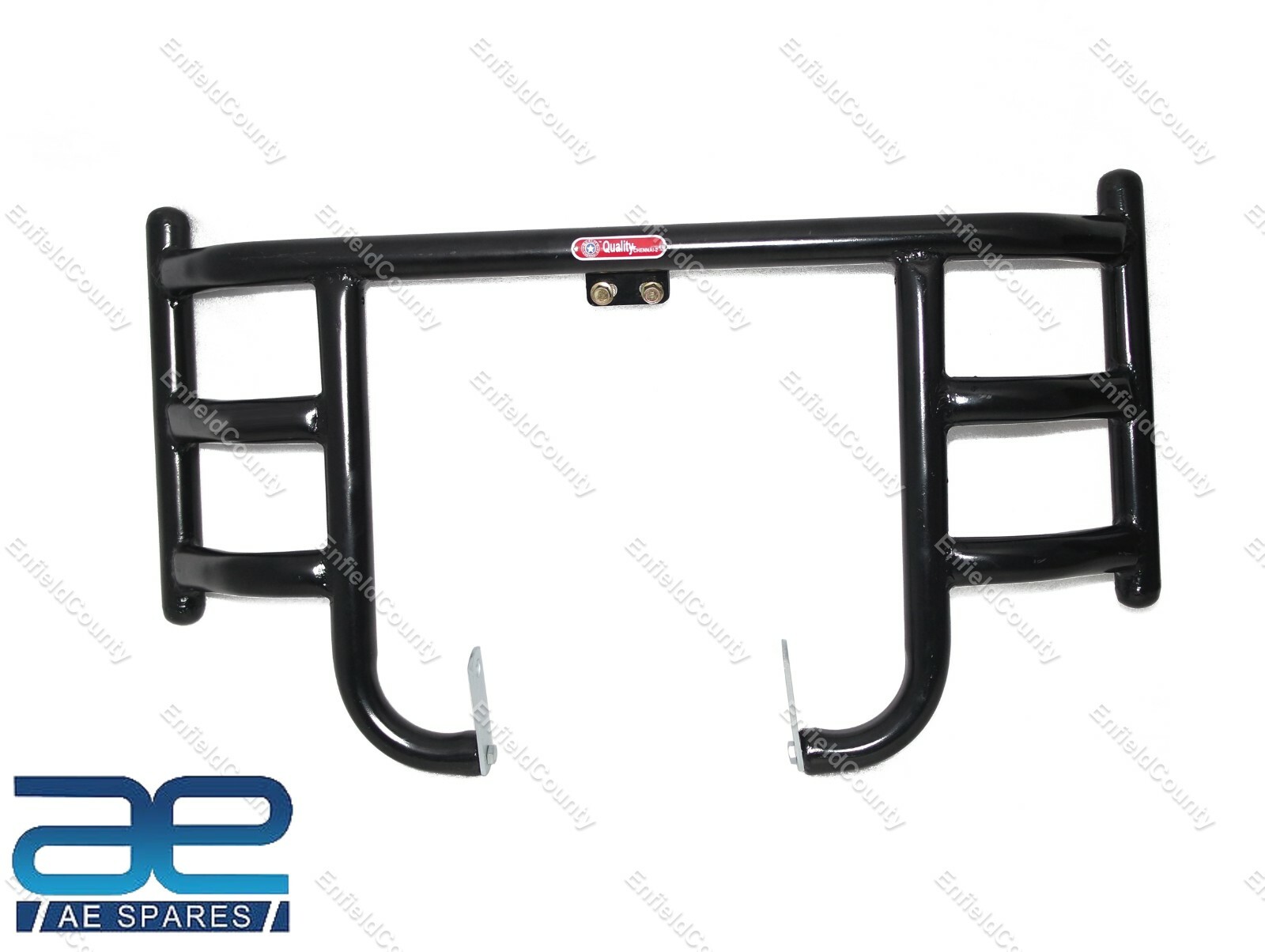 For Royal Enfield Meteor 350cc  Heavy Duty Air Fly Engine Guard Steel Black 