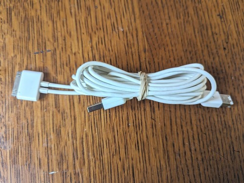 Apple iPod ホワイト　（Dock Connector) 20GB Apple Dock Connector to FireWire Dual USB 2.0 Y Cable for